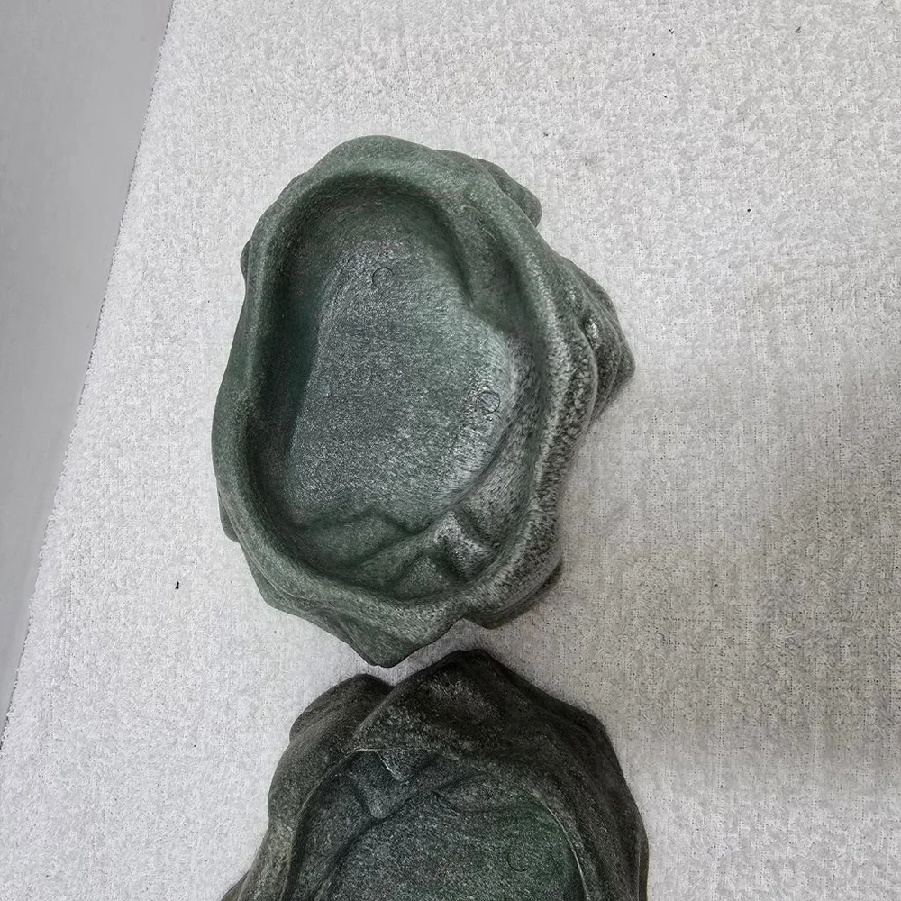 Zoo Med Reptile Habitat Water Dish One Size Dark Green Light Green